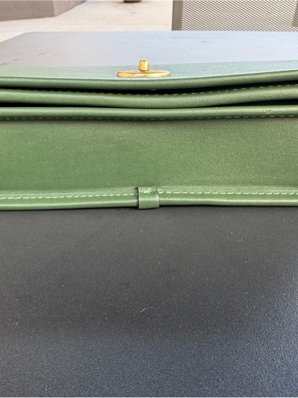 Coach Dinky in Hunter Green - Picture 8 of 9